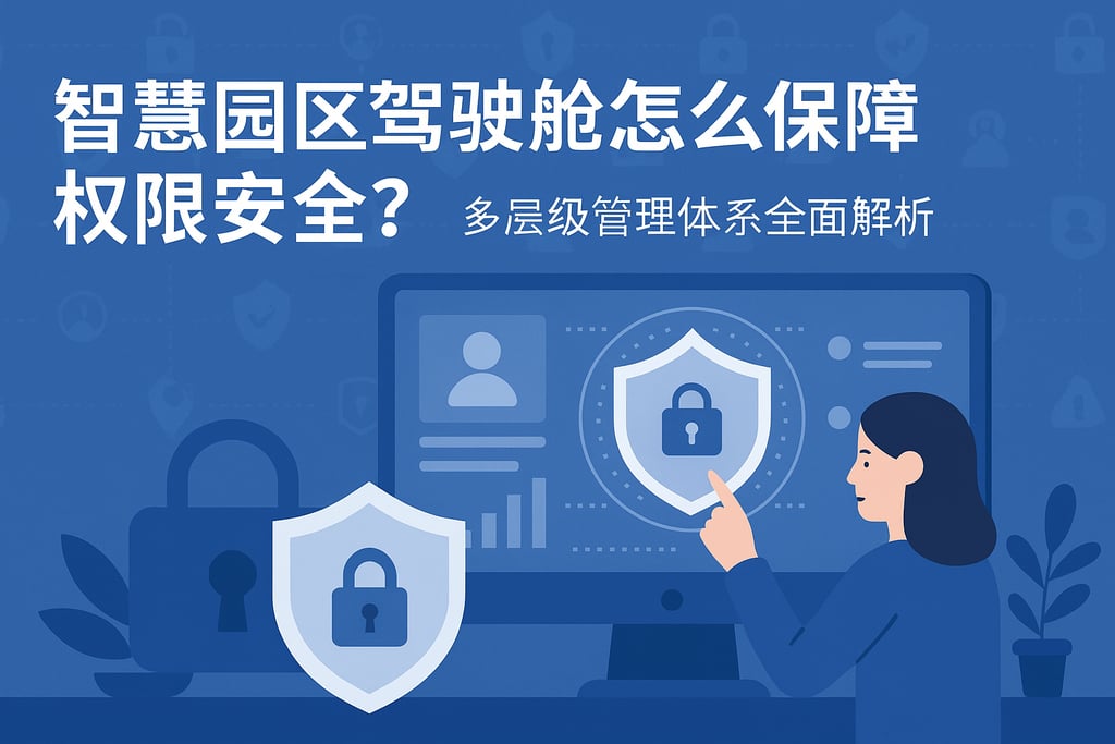 智慧园区驾驶舱怎么保障权限安全？多层级管理体系全面解析