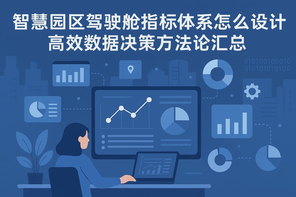 智慧园区驾驶舱指标体系怎么设计？高效数据决策方法论汇总