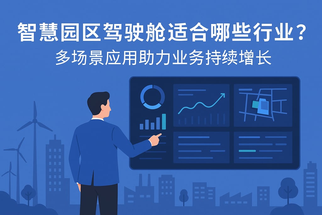 智慧园区驾驶舱适合哪些行业？多场景应用助力业务持续增长