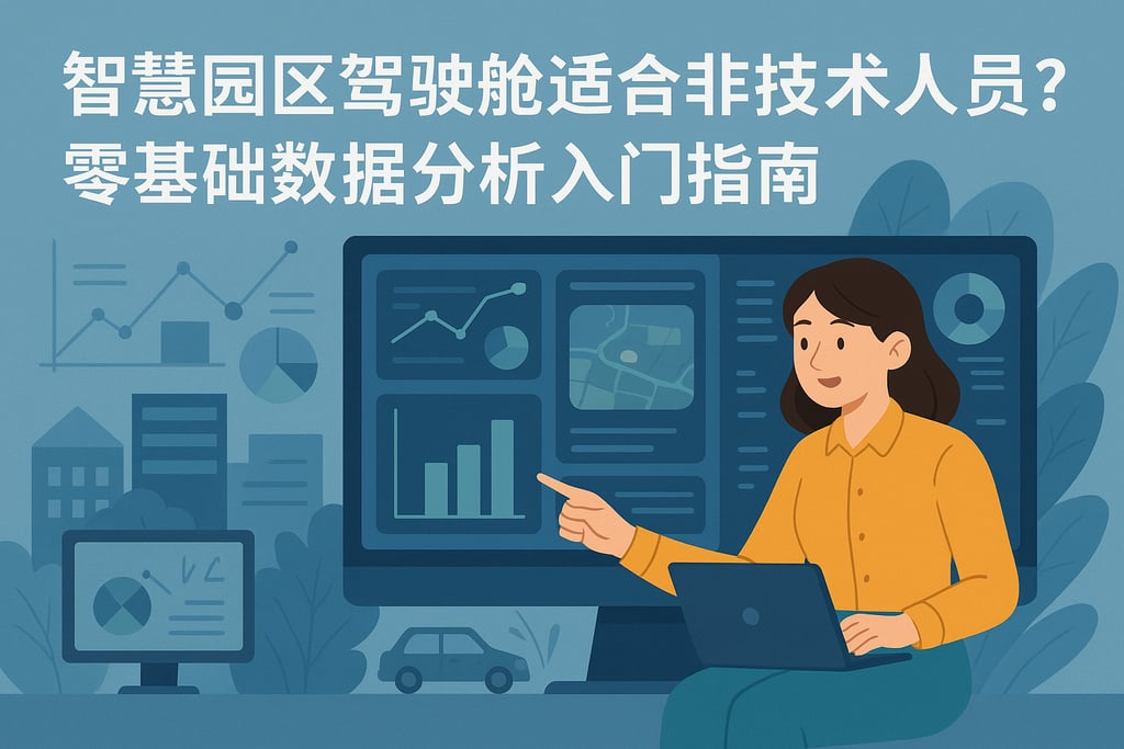智慧园区驾驶舱适合非技术人员吗？零基础数据分析入门指南