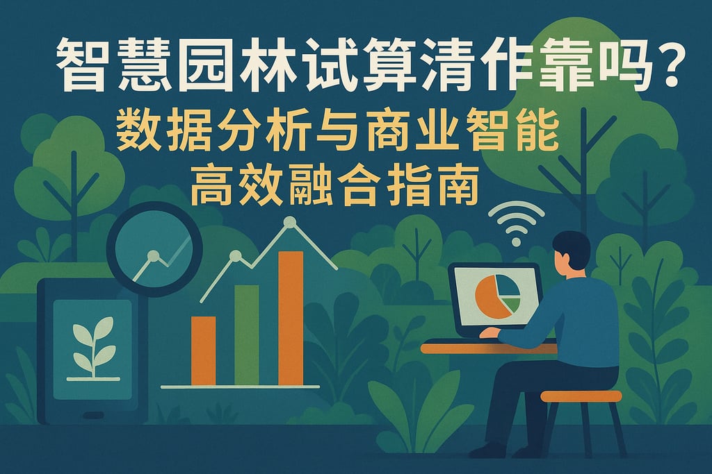 智慧园林实训清单五步法靠谱吗？数据分析与商业智能高效融合指南