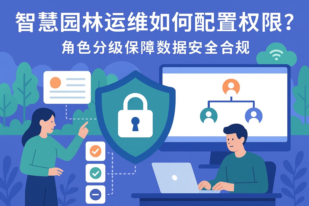 智慧园林运维如何配置权限？角色分级保障数据安全合规