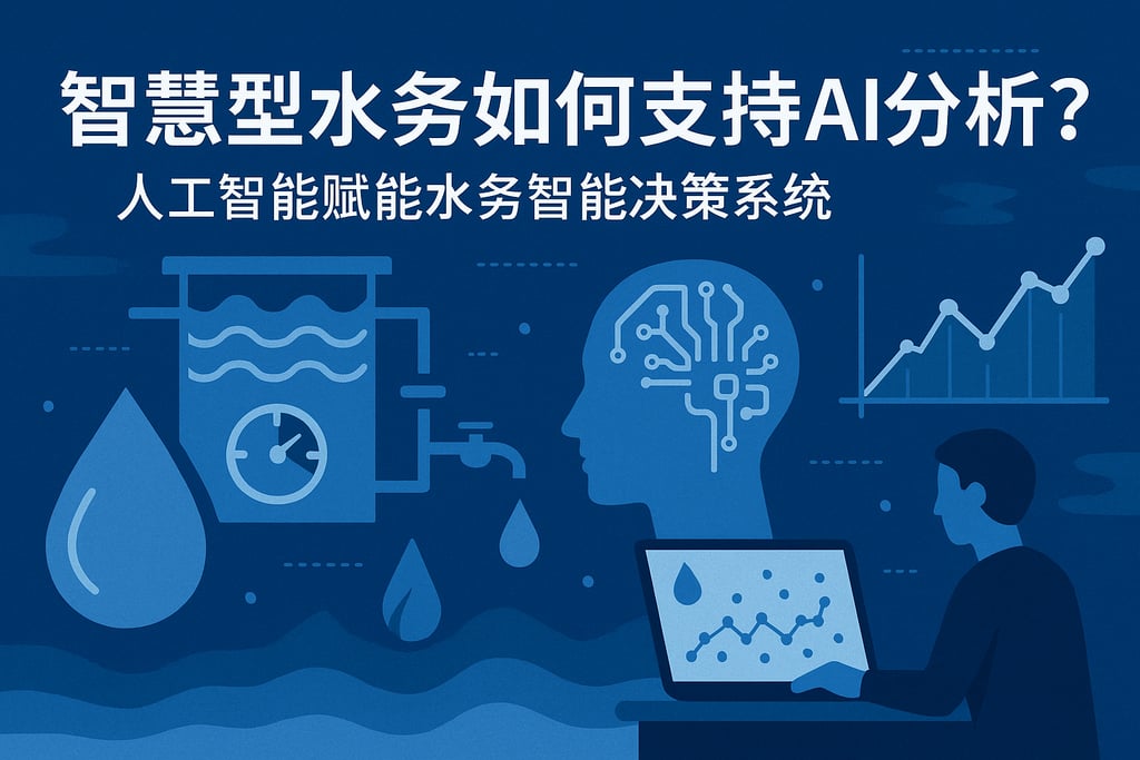 智慧型水务如何支持AI分析？人工智能赋能水务智能决策系统
