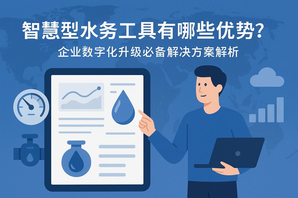智慧型水务工具有哪些优势？企业数字化升级必备解决方案解析