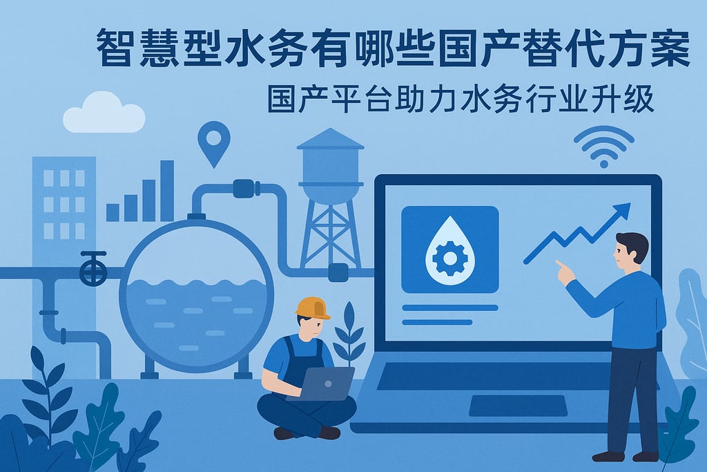 智慧型水务有哪些国产替代方案？国产平台助力水务行业升级
