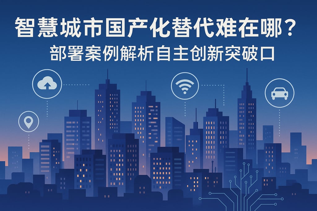 智慧城市国产化替代难在哪？部署案例解析自主创新突破口