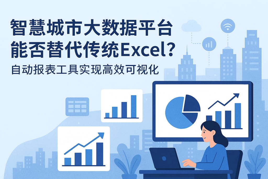 智慧城市大数据平台能否替代传统Excel？自动报表工具实现高效可视化