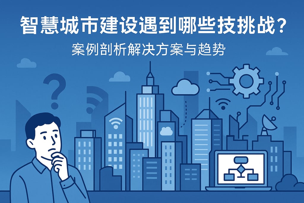 智慧城市建设遇到哪些技术挑战？案例剖析解决方案与趋势