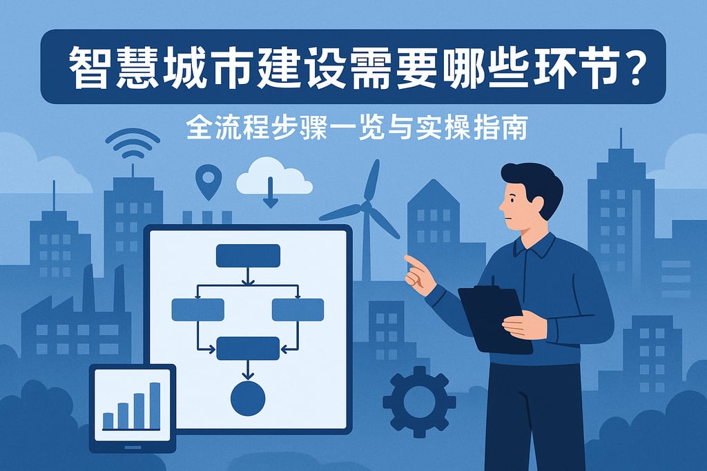 智慧城市建设需要哪些环节？全流程步骤一览与实操指南