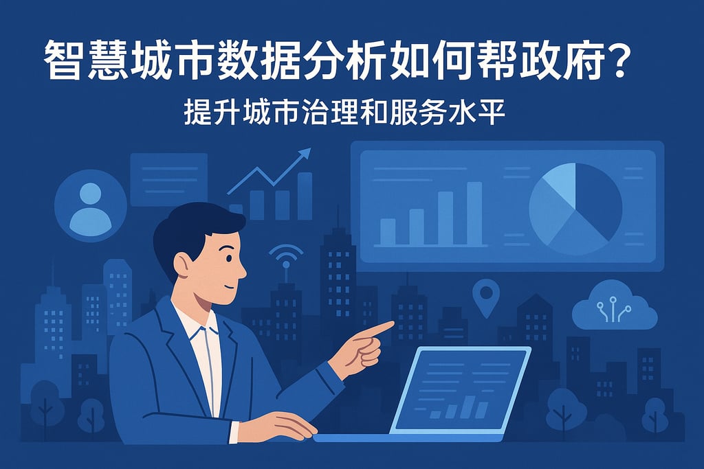 智慧城市数据分析如何帮助政府？提升城市治理和服务水平