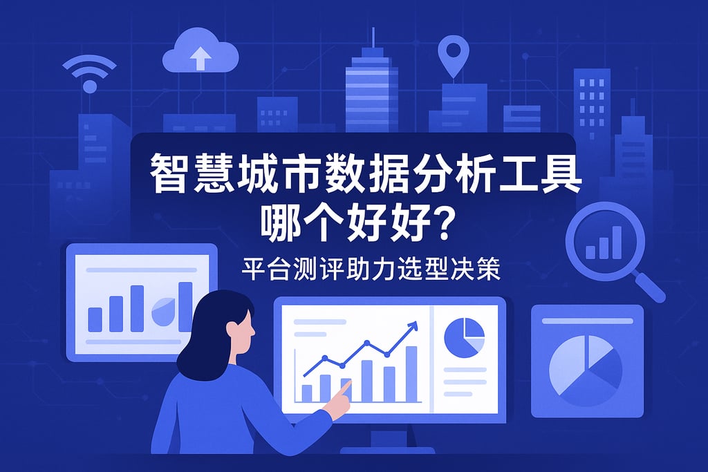 智慧城市数据分析工具哪个好？平台测评助力选型决策