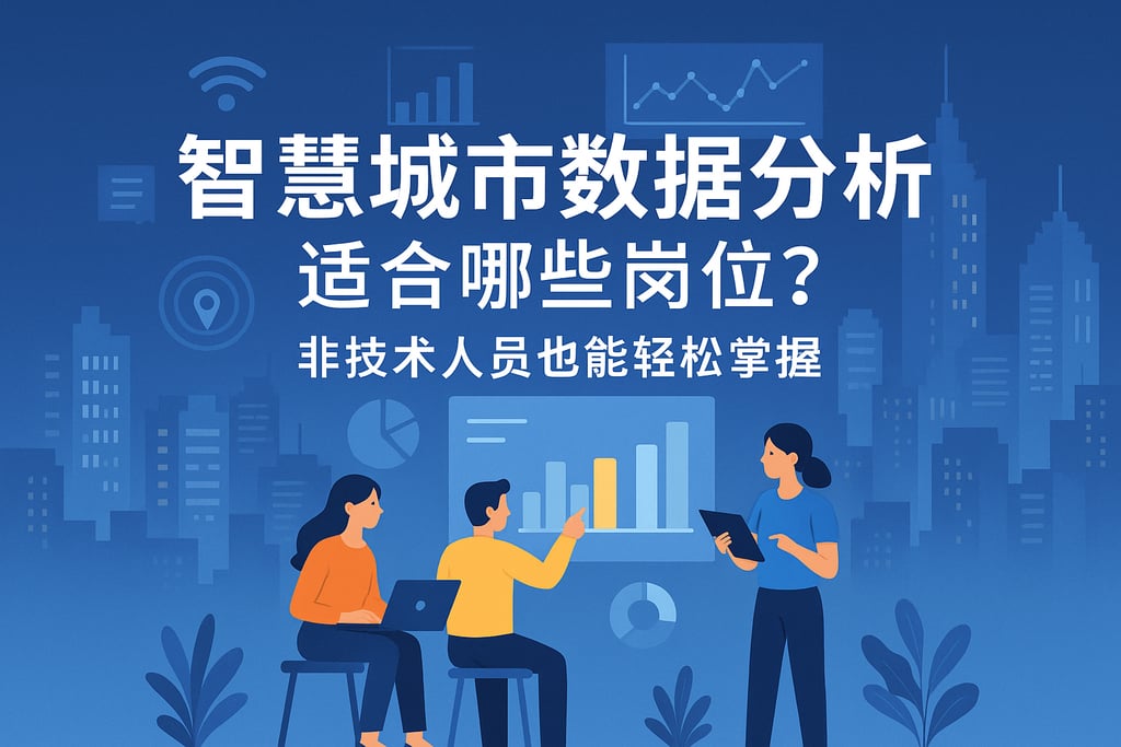 智慧城市数据分析适合哪些岗位？非技术人员也能轻松掌握
