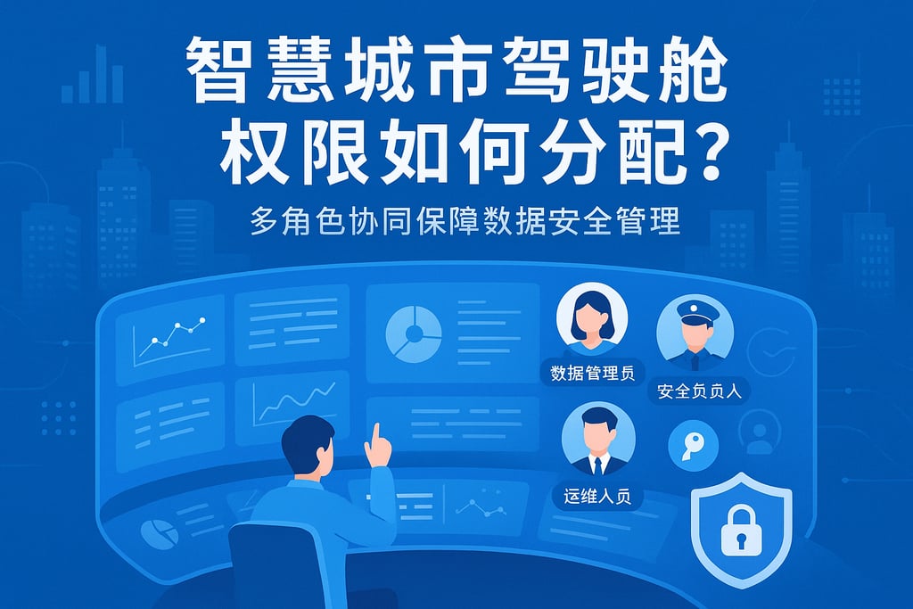 智慧城市驾驶舱权限如何分配？多角色协同保障数据安全管理