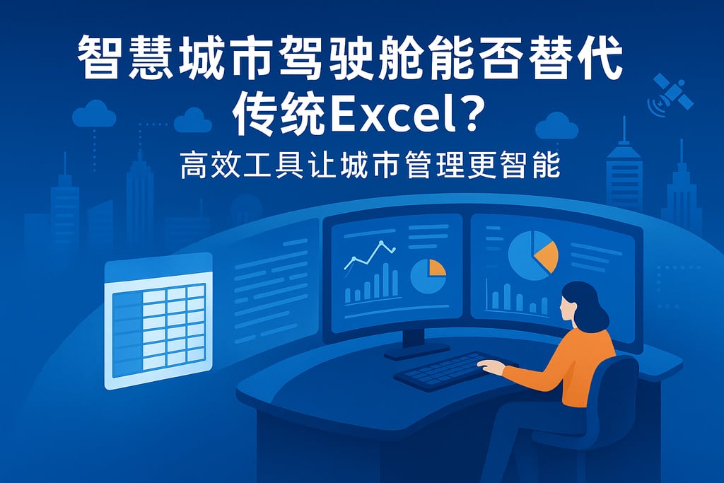 智慧城市驾驶舱能否替代传统Excel？高效工具让城市管理更智能