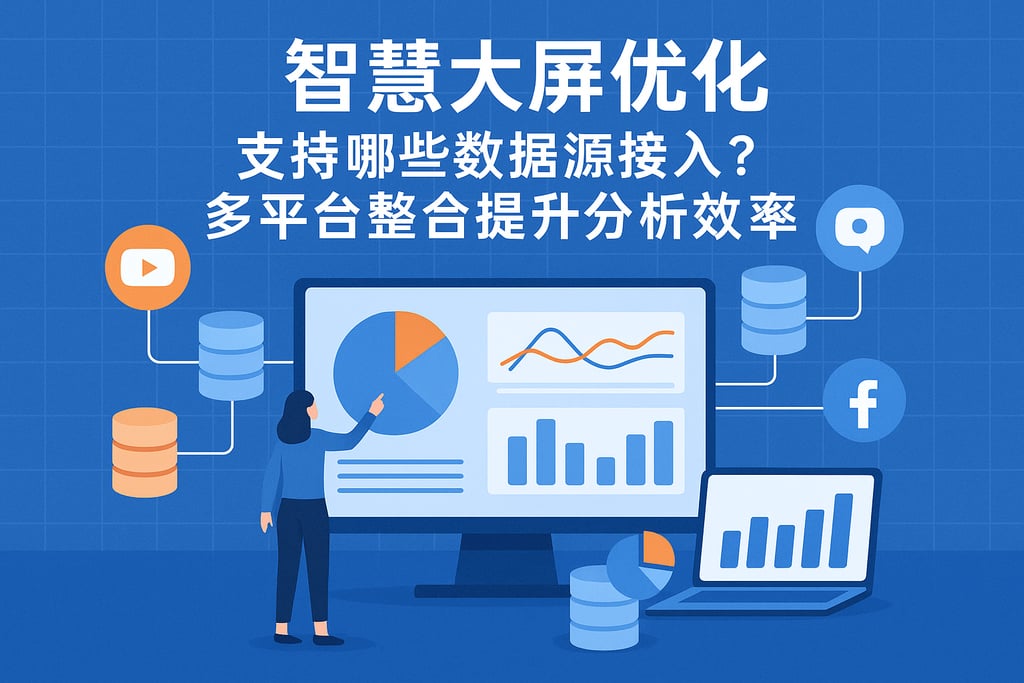 智慧大屏优化支持哪些数据源接入？多平台整合提升分析效率