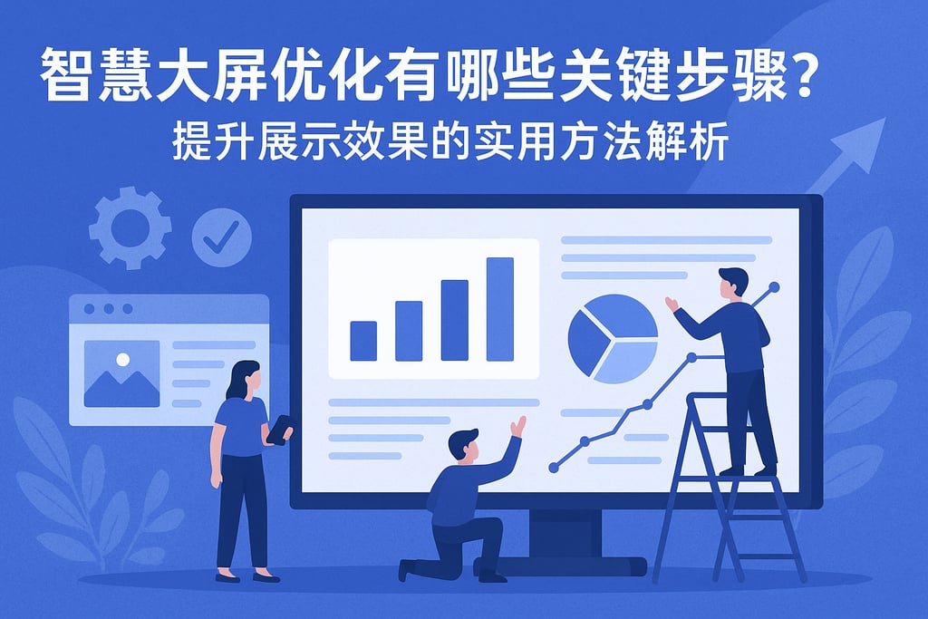 智慧大屏优化有哪些关键步骤？提升展示效果的实用方法解析
