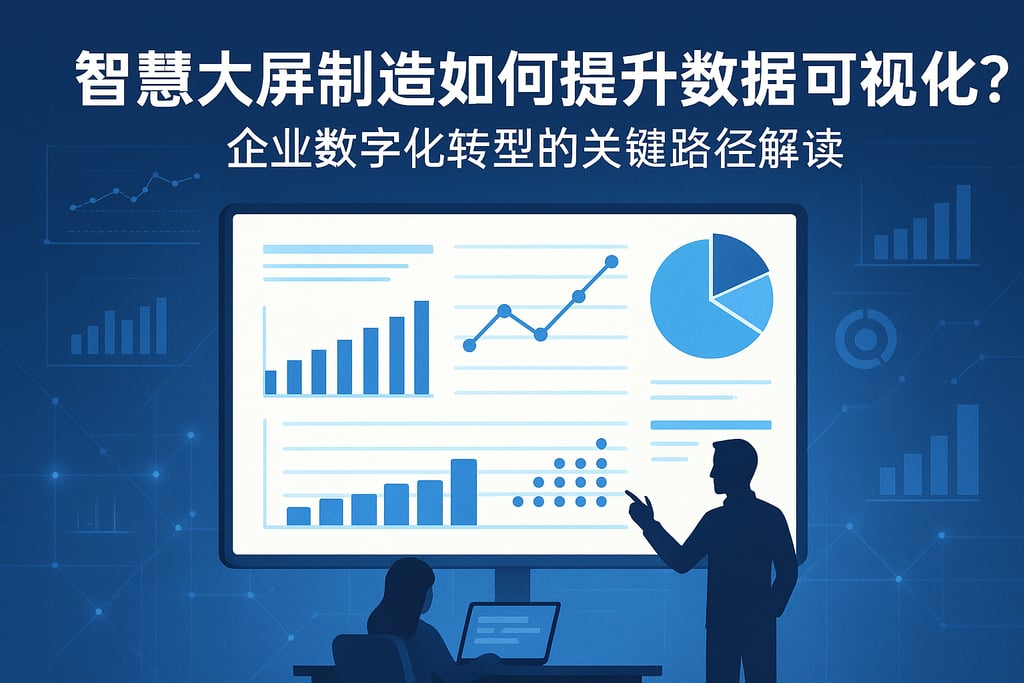 智慧大屏制造如何提升数据可视化？企业数字化转型的关键路径解读