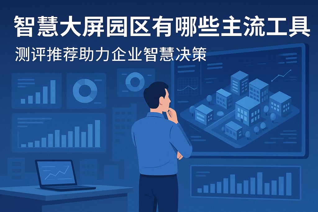 智慧大屏园区有哪些主流工具？测评推荐助力企业智慧决策