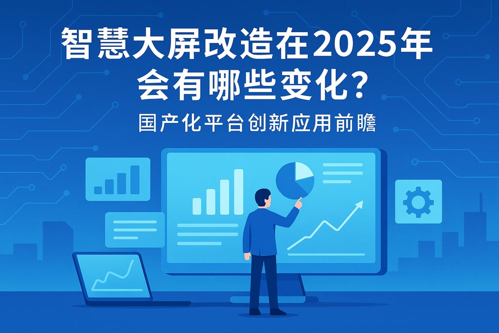 智慧大屏改造在2025年会有哪些变化？国产化平台创新应用前瞻