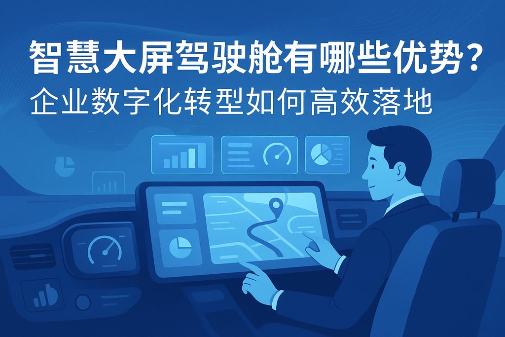 智慧大屏驾驶舱fig工具有哪些优势？企业数字化转型如何高效落地