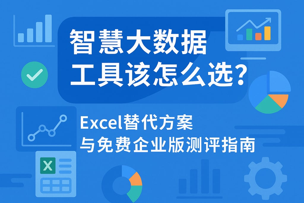 智慧大数据工具该怎么选？Excel替代方案与免费企业版测评指南