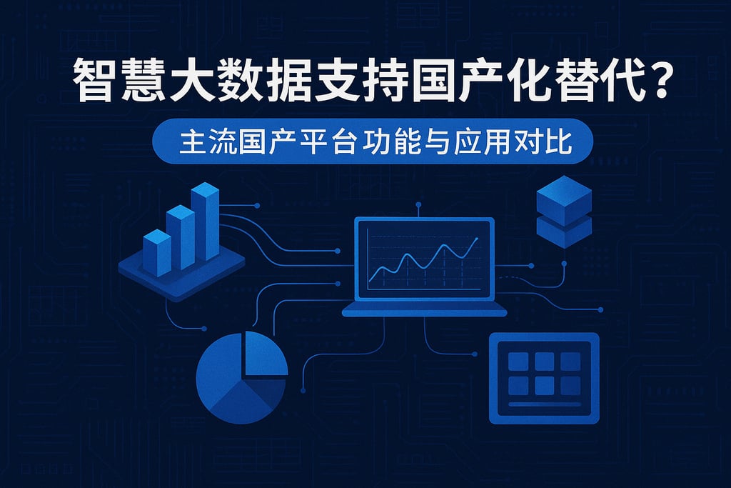 智慧大数据支持国产化替代吗？主流国产平台功能与应用对比