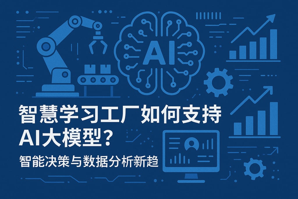 智慧学习工厂如何支持AI大模型？智能决策与数据分析新趋势