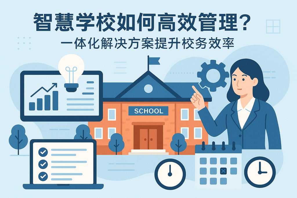 智慧学校如何高效管理？一体化解决方案提升校务效率