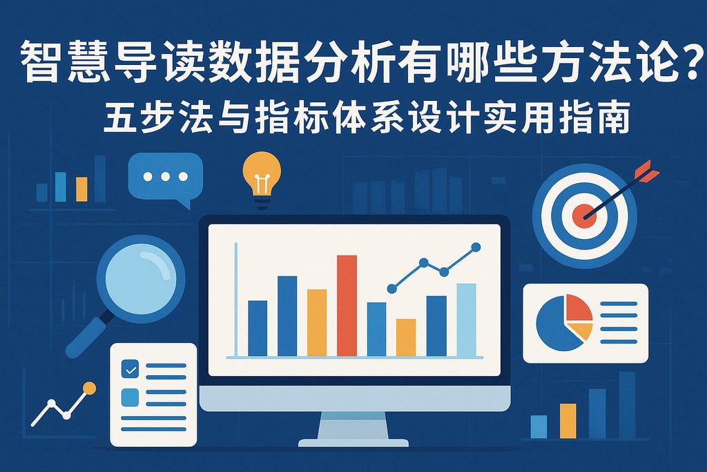 智慧导读数据分析有哪些方法论？五步法与指标体系设计实用指南