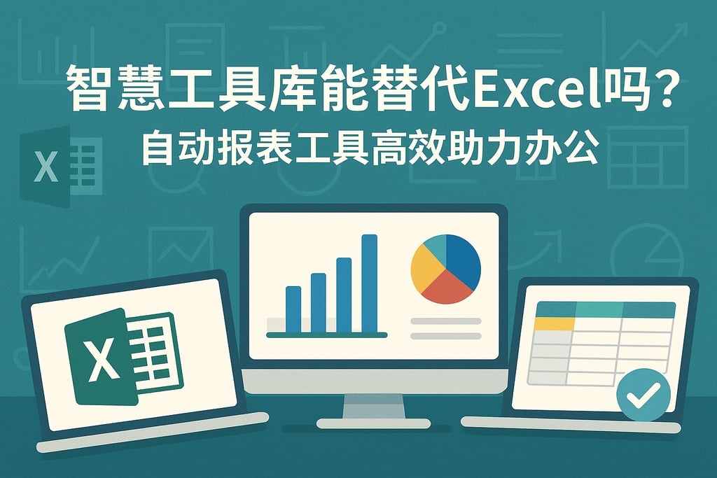 智慧工具库能替代Excel吗？自动报表工具高效助力办公