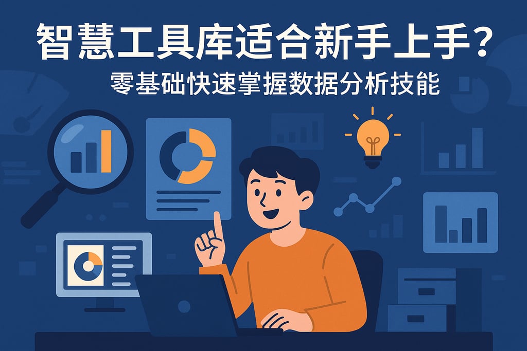 智慧工具库适合新手上手吗？零基础快速掌握数据分析技能