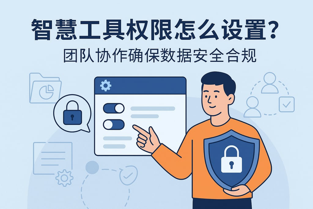 智慧工具权限怎么设置？团队协作确保数据安全合规