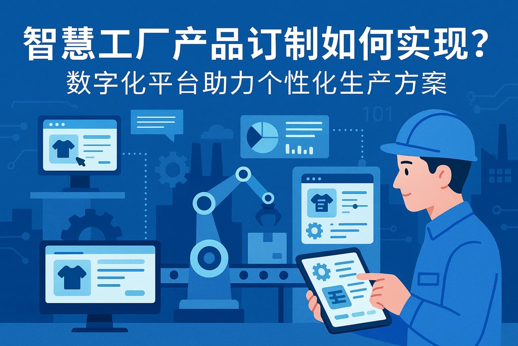 智慧工厂产品订制如何实现？数字化平台助力个性化生产方案