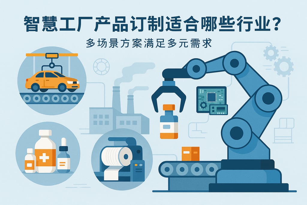 智慧工厂产品订制适合哪些行业？多场景方案满足多元需求