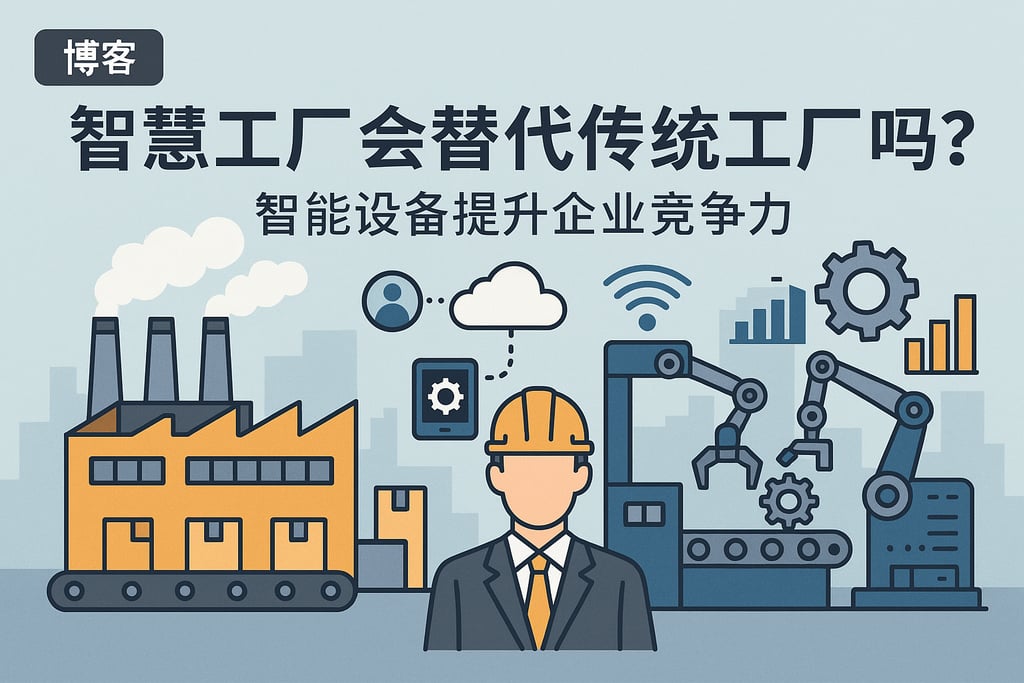 智慧工厂会替代传统工厂吗？智能设备提升企业竞争力
