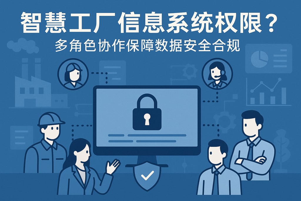 智慧工厂信息系统权限如何配置？多角色协作保障数据安全合规