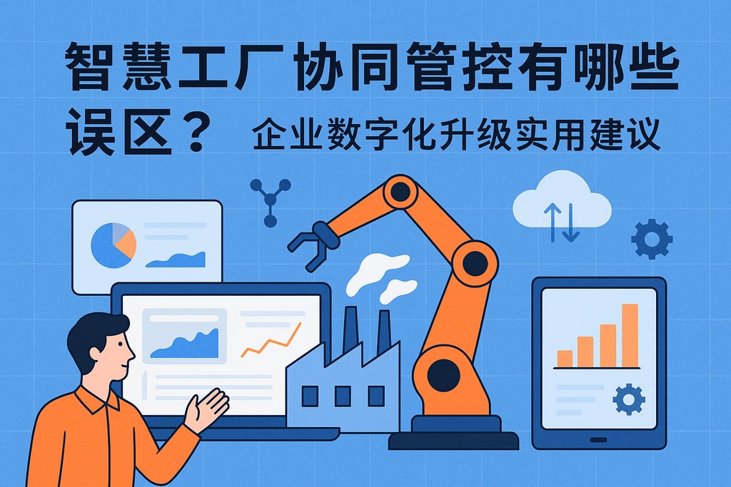 智慧工厂协同管控有哪些误区？企业数字化升级实用建议