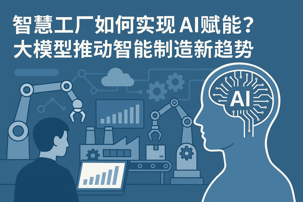 智慧工厂如何实现AI赋能？大模型推动智能制造新趋势