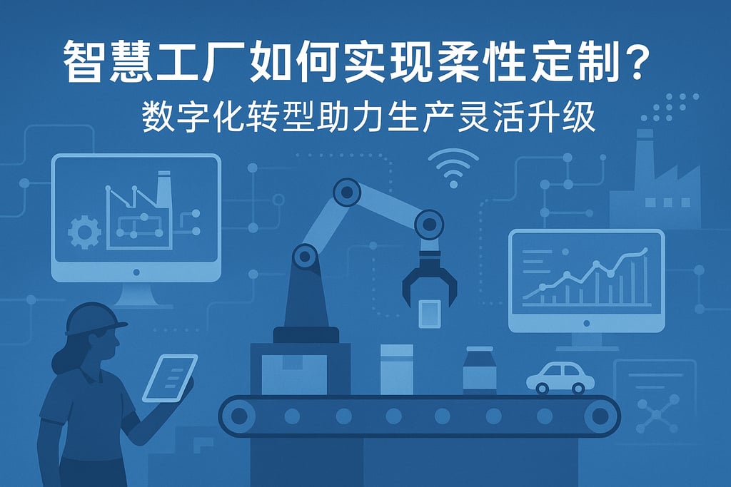 智慧工厂如何实现柔性定制？数字化转型助力生产灵活升级