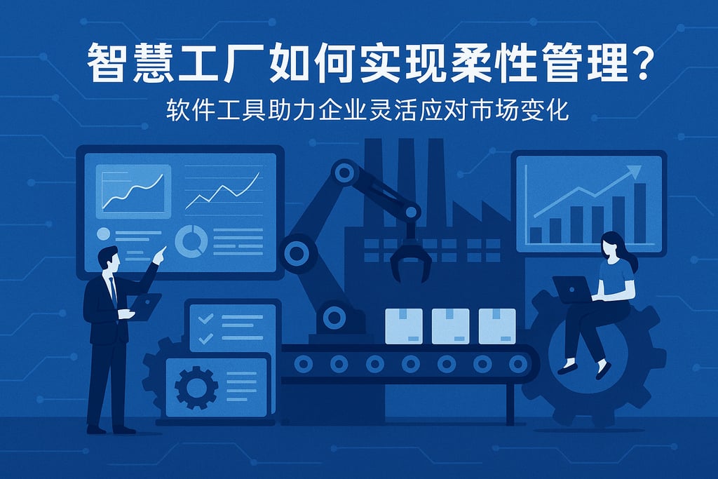 智慧工厂如何实现柔性管理？软件工具助力企业灵活应对市场变化