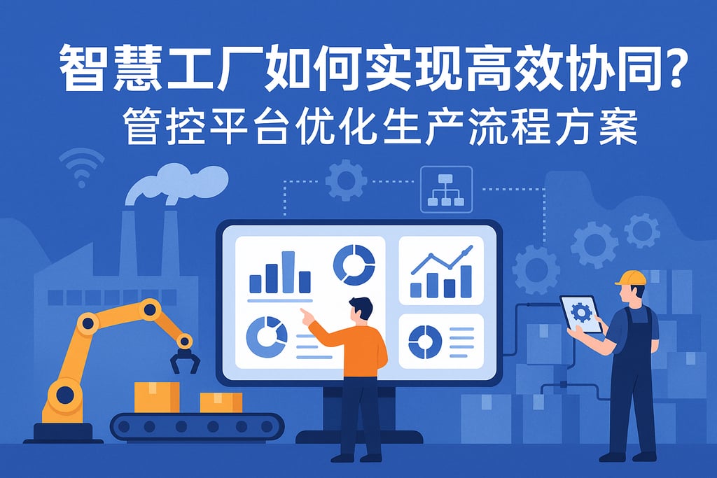 智慧工厂如何实现高效协同？管控平台优化生产流程方案