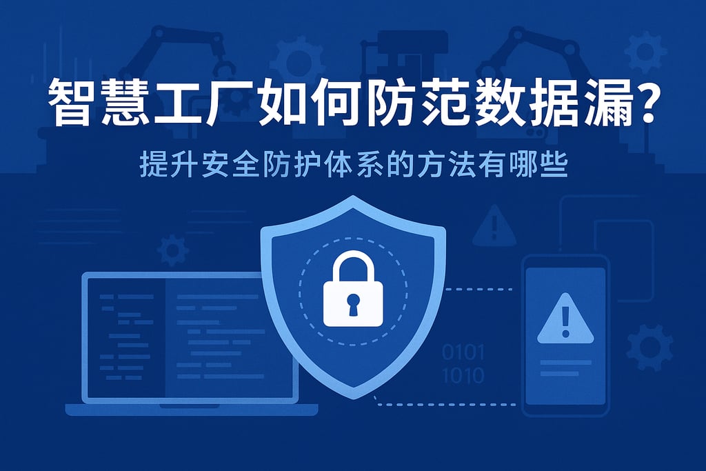 智慧工厂如何防范数据泄露？提升安全防护体系的方法有哪些