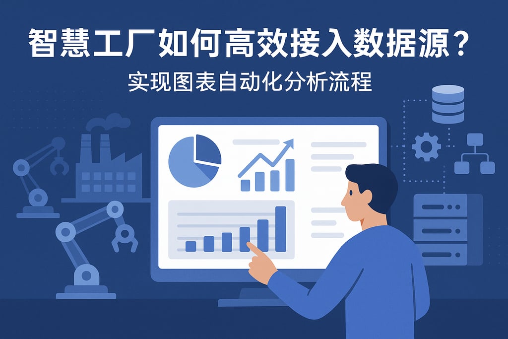智慧工厂如何高效接入数据源？实现图表自动化分析流程