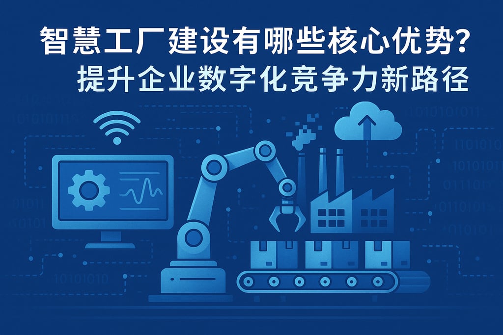 智慧工厂建设有哪些核心优势？提升企业数字化竞争力新路径