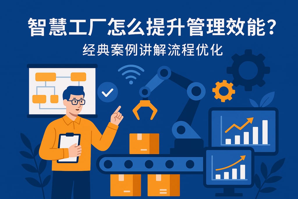 智慧工厂怎么提升管理效能？经典案例讲解流程优化