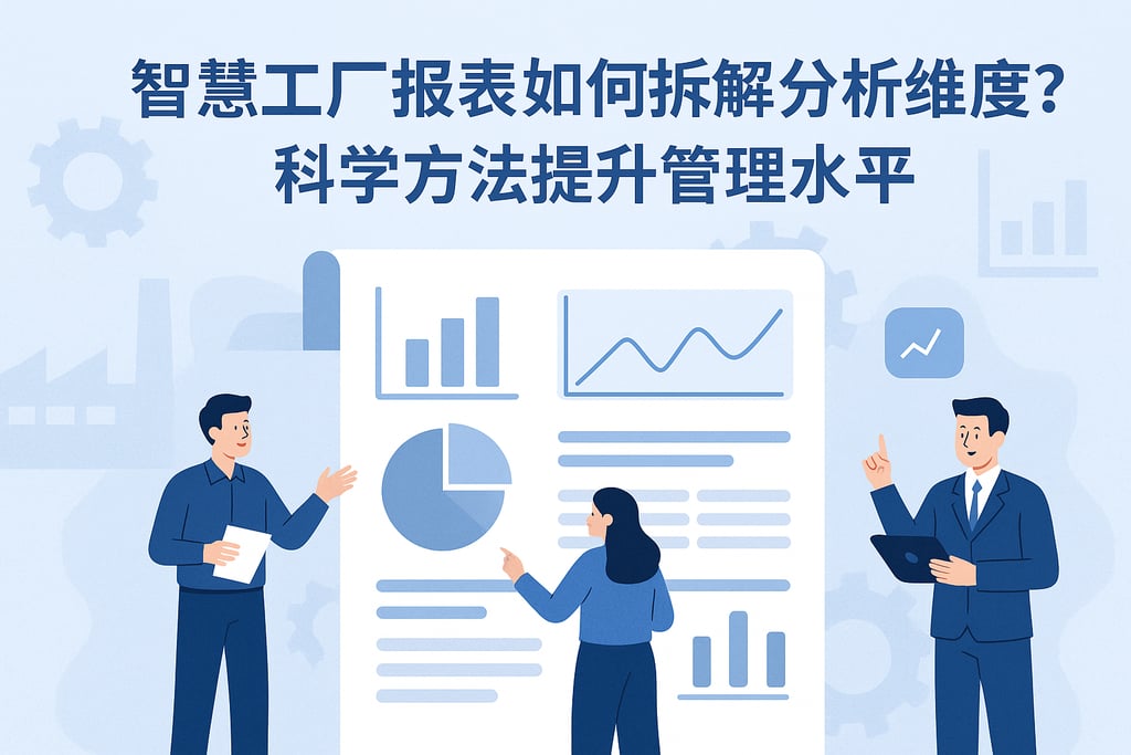 智慧工厂报表如何拆解分析维度？科学方法提升管理水平