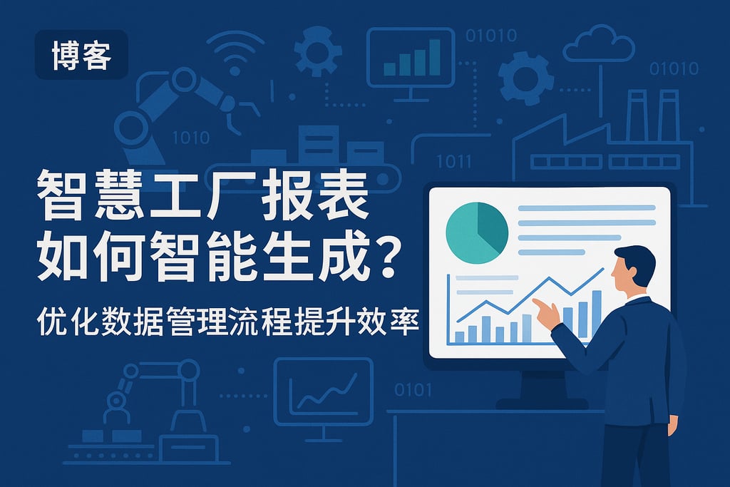 智慧工厂报表如何智能生成？优化数据管理流程提升效率