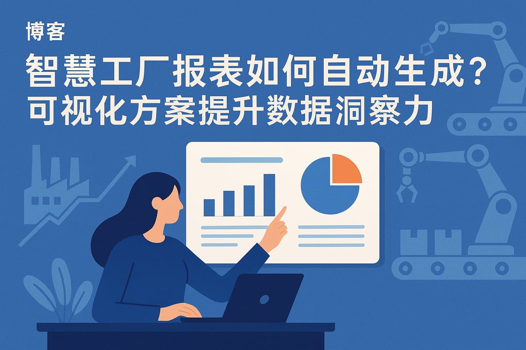 智慧工厂报表如何自动生成？可视化方案提升数据洞察力
