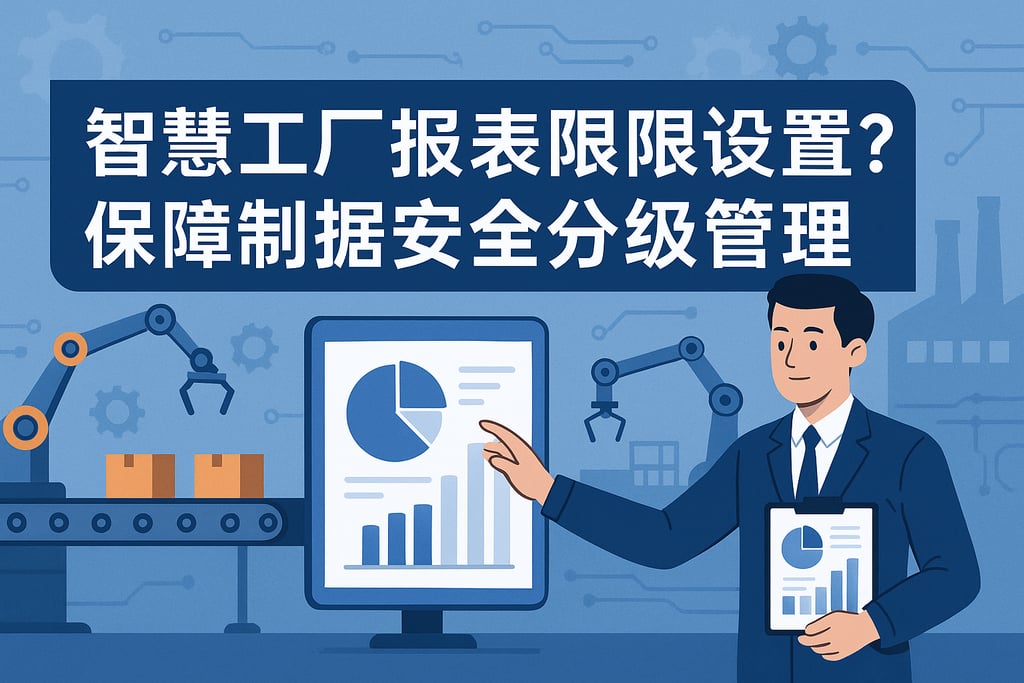 智慧工厂报表权限如何设置？保障数据安全分级管理