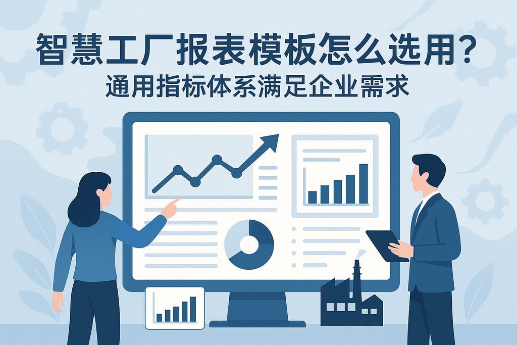 智慧工厂报表模板怎么选用？通用指标体系满足企业需求